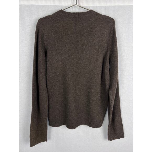 VTG Abercrombie & Fitch Sweater Men Muscle Brown V-Neck Pullover Preppy Academia - Picture 3 of 5